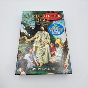 Vintage 1987 Thomas Nelson KJV Holy Bible Zippered Illustrated Charles McBarron